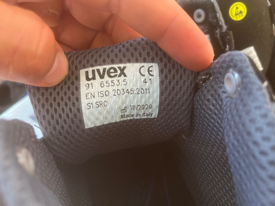 Pantofi de protecție, 41, Uvex S1 SRC