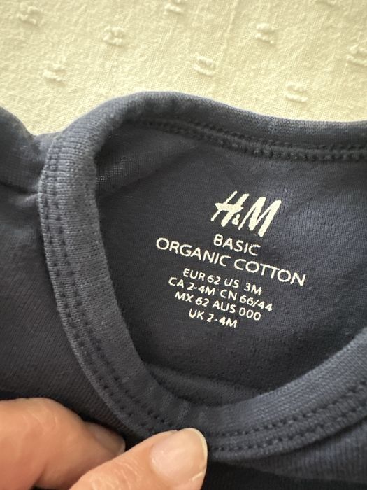 Бебешки бодита с къс ръкав размер 62 H&M