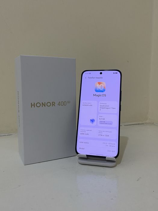 Honor 400 5G (8/256) ideal 1 oylik telfon