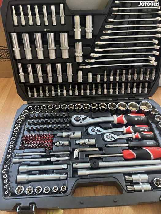 2 buc Trusa scule 216 piese YATO.Trusa tubulare Yato.Trusa chei.NOI.Pret /2 truse.Nu vindem la Bucata! 40 ron Cargus curier extra