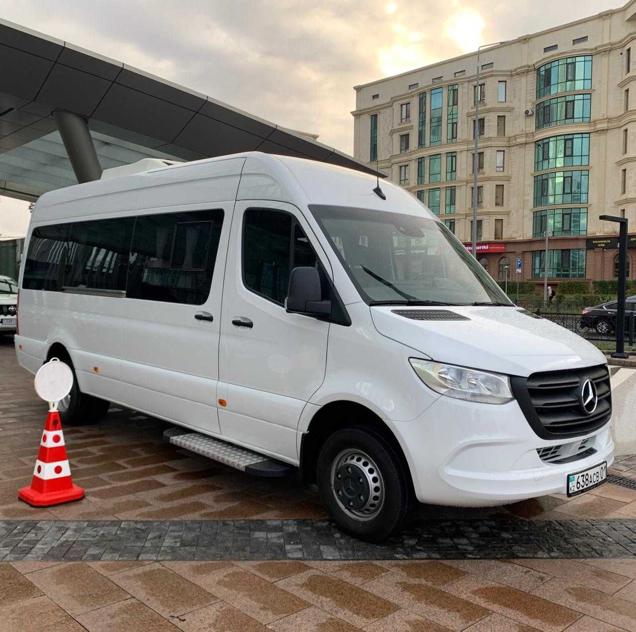 С ВОДИТЕЛЕМ! Аренда авто Прокат машины Mercedes Benz Sprinter Спринтер -  Аренда авто Астана на Olx