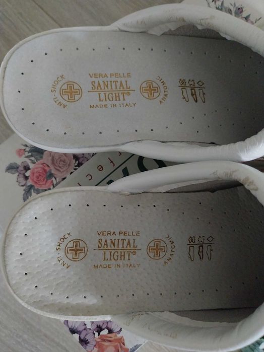 Papuci din piele pt spital mar 36