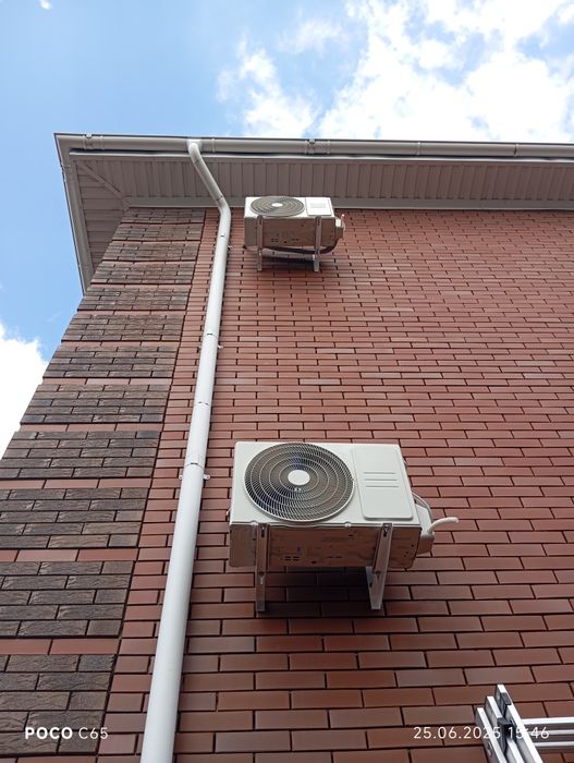 Установка кондиционеров.