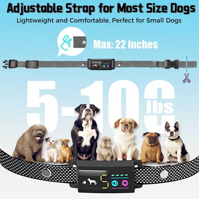 Нашийник против лаене за малки и средни кучета