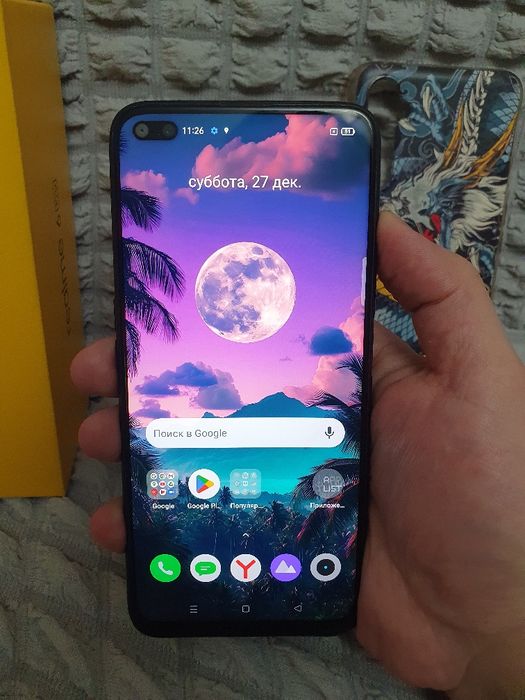 Srochna Sotiladi Realme 6 Pro 8/128GB Original Holati Zo'r Karobka Bor