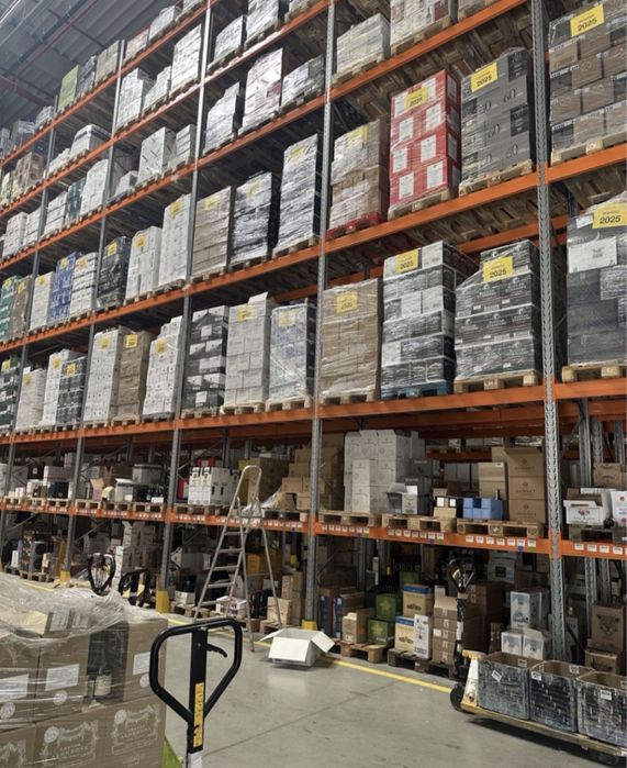 Rafturi metalice pentru depozitare paleti