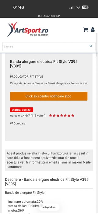 Banda de alergat Fitstyle