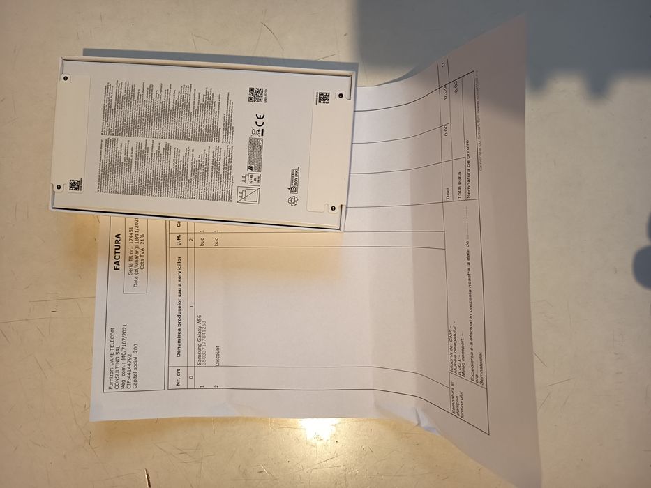 Samsung Galaxy A56 128Gb 5G Negru Sigilat!!