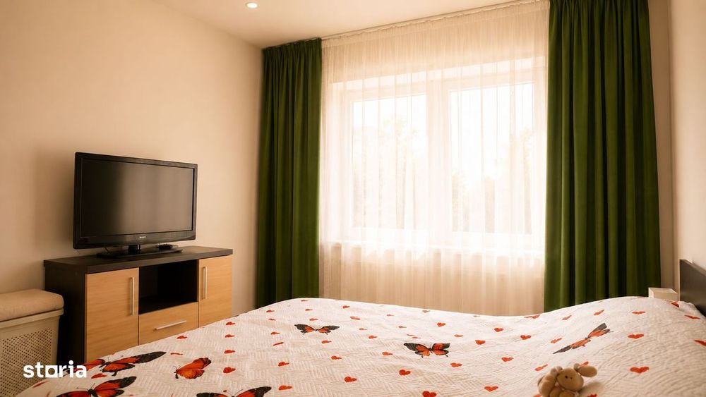 Apartament 3 camere, parcare, finisat, mobilat, Floresti zona Terra