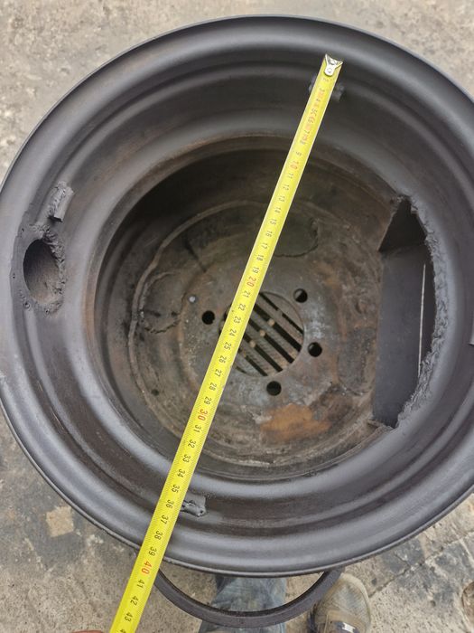 Печка для казана + решётка гриль