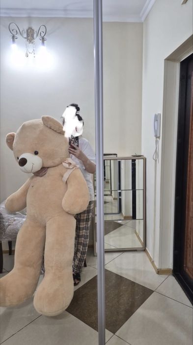 Большой плюшевый мишка