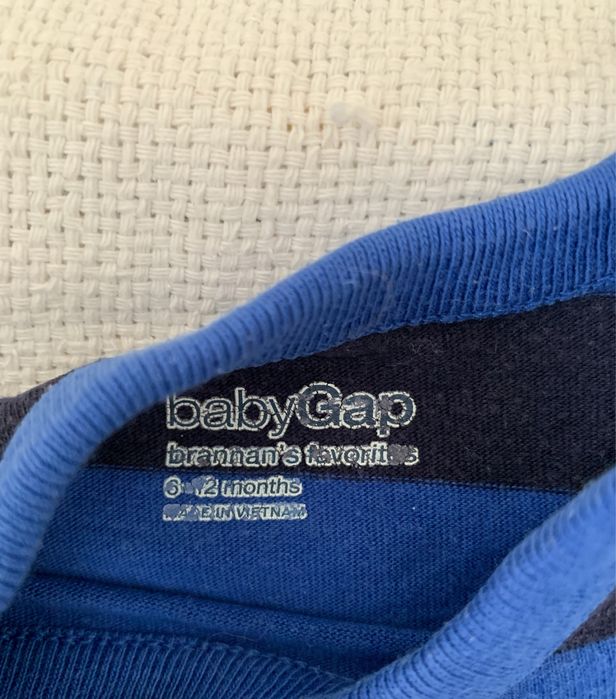 Set/lot bluze, body si salopeta Gap si  H&M, 6–12 luni, 80 cm