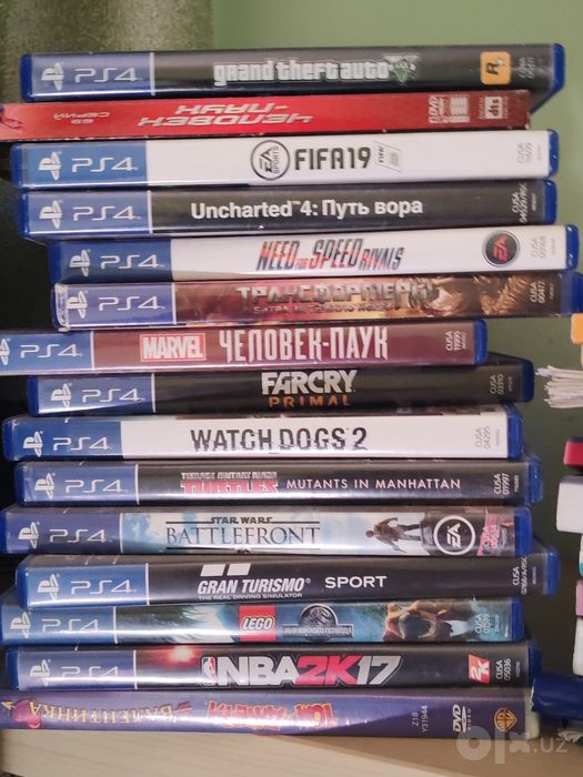Диски на PS 4 продаётся.