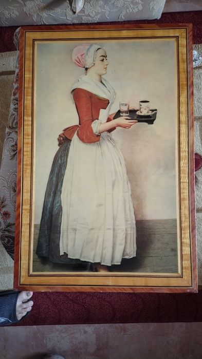 Картины рисованные, полиэфирные.