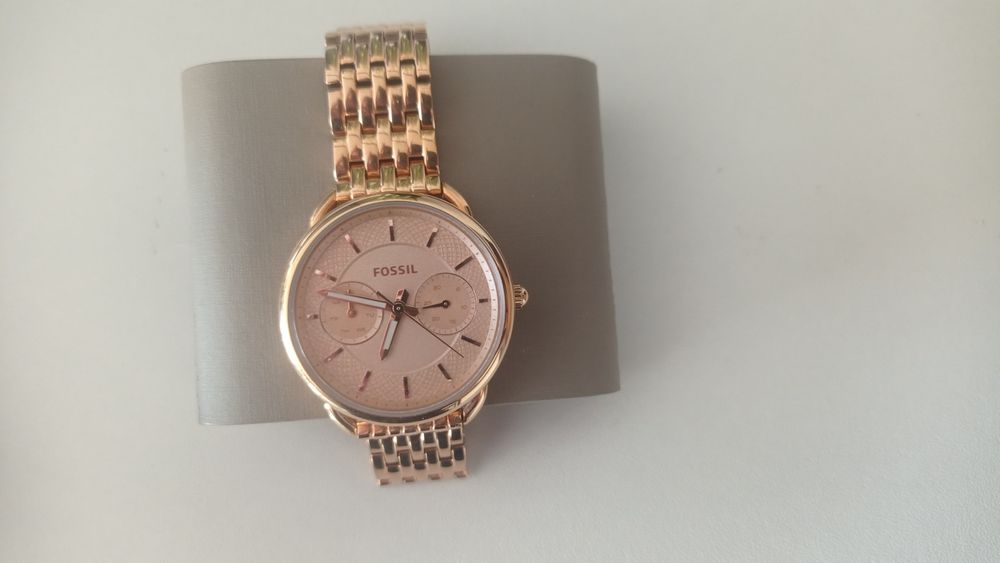 Ceas auriu nou dama Fossil