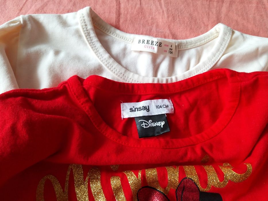 Памучни рокли с тюлена пола, р-р 104