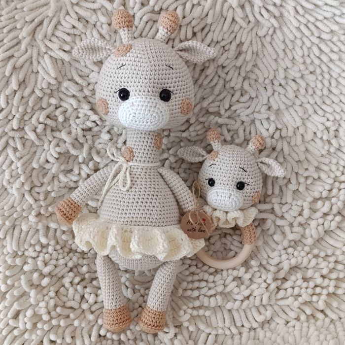Вязанные крючком игрушки