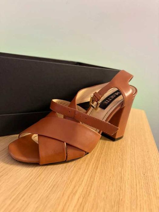 Sandale Musette pentru Femei din Piele Naturala (Vitel)