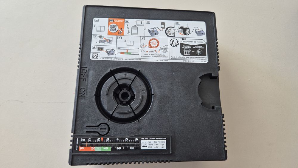 Оригинален Компресор за гуми НОВ Фолксваген,Ауди ,Шкода - 180w