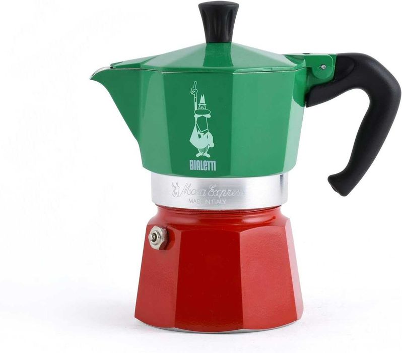 Кафеварка Bialetti Moka Express Italia Collection, 3 чаши, 130мл.