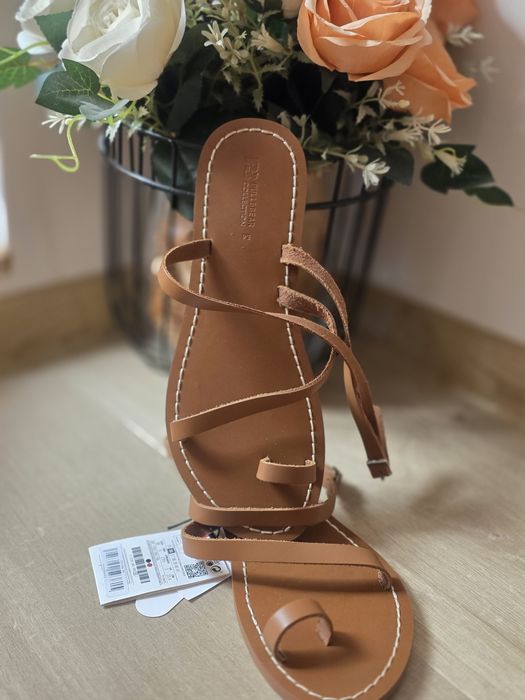 Сандали Pull Bear от кожа