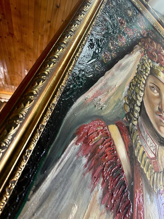 Българка(маслена живопис) 92/72см