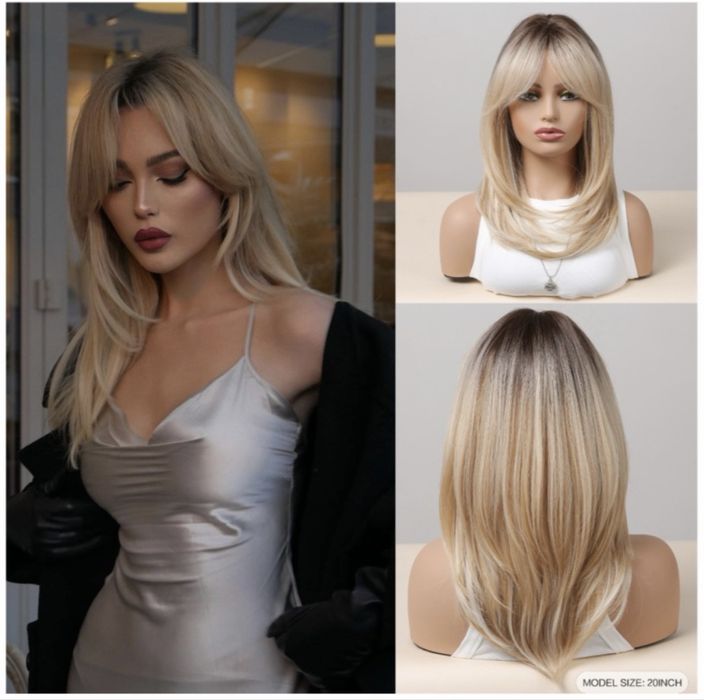 Парик блонд новый