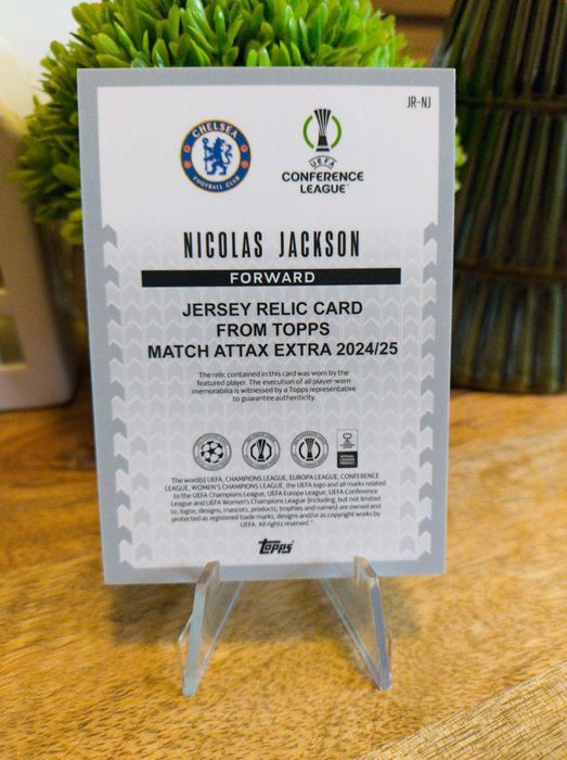 Jersey Relic Match ATTAX Extra 2024/2025