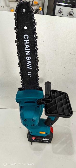 ТОП ЦЕНА! Акумулаторна Резачка/Трион за дърва 12"/305мм с 2 ръкохватки