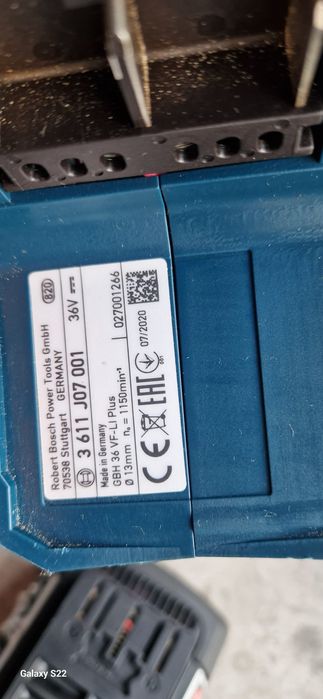 Bosch rotopercutor pe acumulator