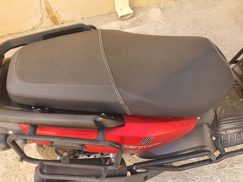 TANK skuter benzinli qizil