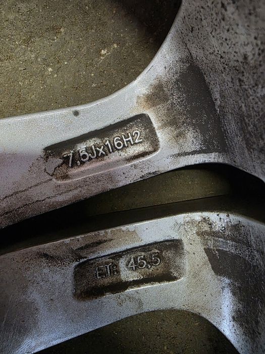 5×112/16 цола vw golf pasat sharan touran