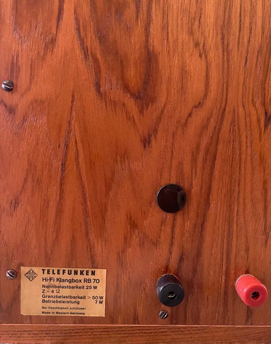 Продава чифт HiFi тонколони TELEFUNKEN RB-70