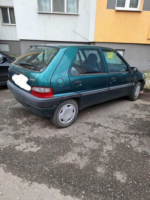 Citroen Saxo 1,1 бензин/газ, в движение, икономичен