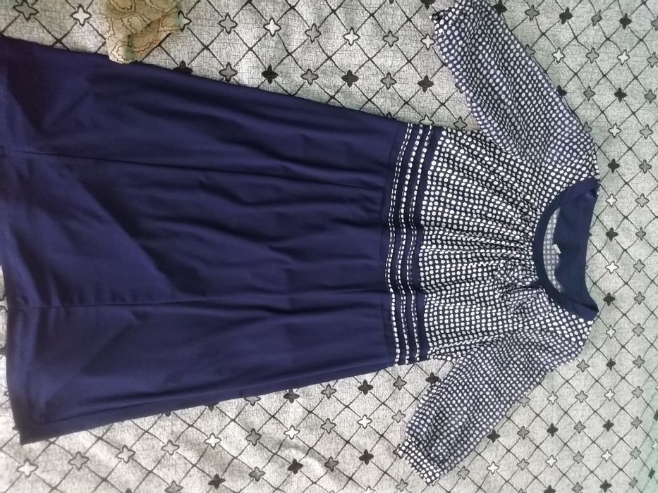 Продам синее платье