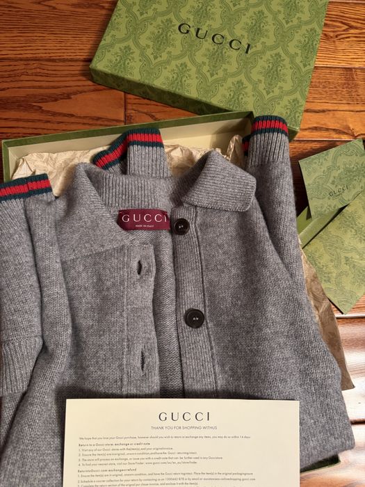 Срочно Оригинальный кардиган Gucci новый