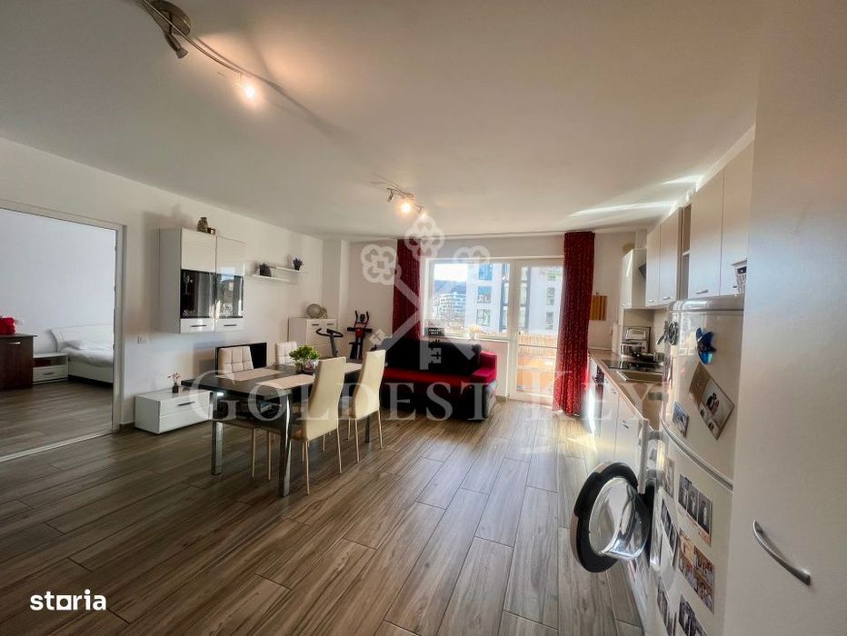 Apartament cu 2 camere, balcon si  parcare subterana