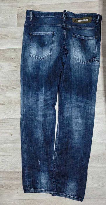 dsquared2 синие джингсы