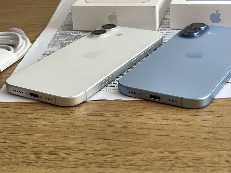Бартер iPhones 17 256gb blue, white Йетел гаранция 100% батерии