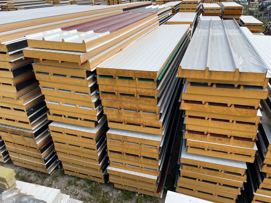 Oferta Panouri Sandwich acoperis 10-12cm 3 si 5m lungime, Depozit Aiud