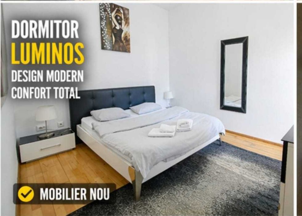 COPOU ...? Este pentru TINE Bellevue  – OPORTUNITATE !  RAR în Iași – Copou – Bellevue Residence 2 camere mobilat și utilat 2 balcoane 132.