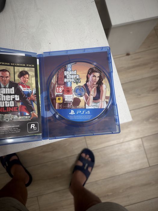 Продам диск ГТА 5 на ps5 и ps4