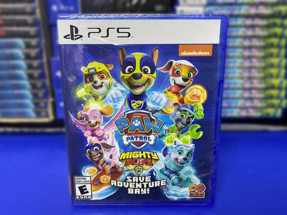 Новый PAW Patrol: Mighty Pups Save Adventure Bay PS5/ Щенячий Патруль