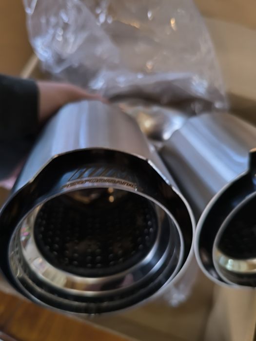 M Perfomance накрайници ауспух / M Хром E60 F10 E39 E46 E90 F32 F06