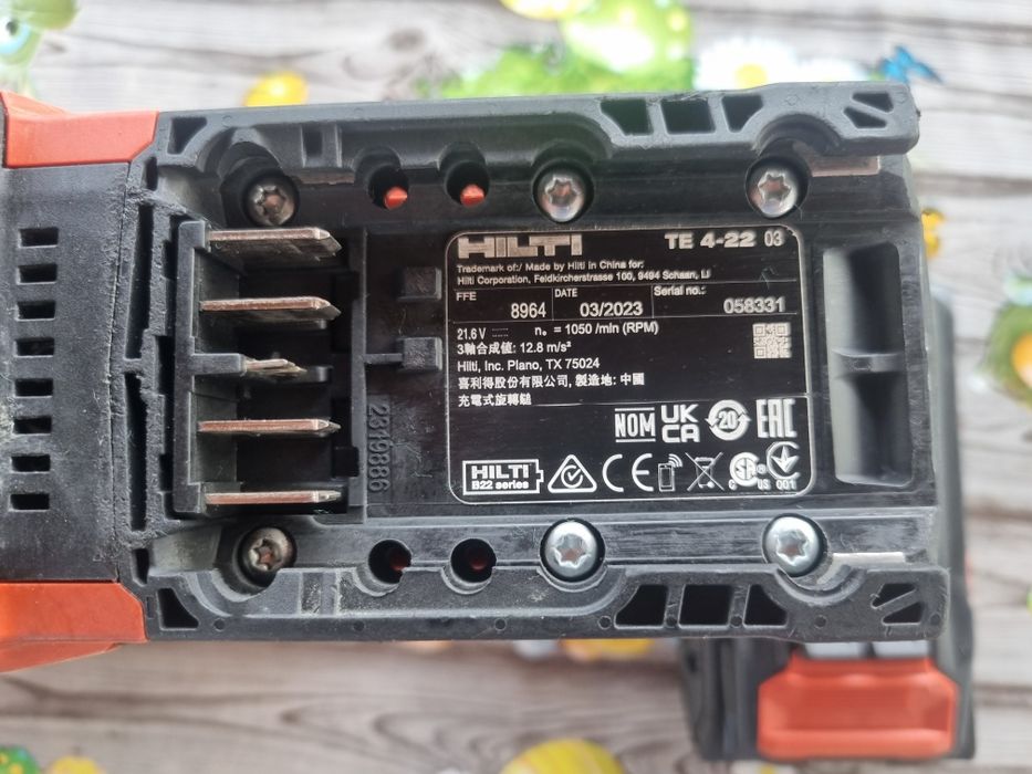 Rotopercutor Hilti Te 4-22 Nuron
