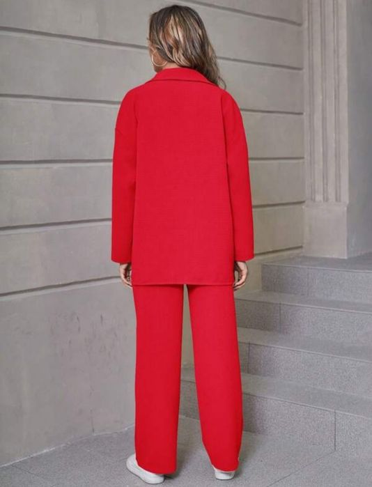 Брючный костюм, XL,  розовый