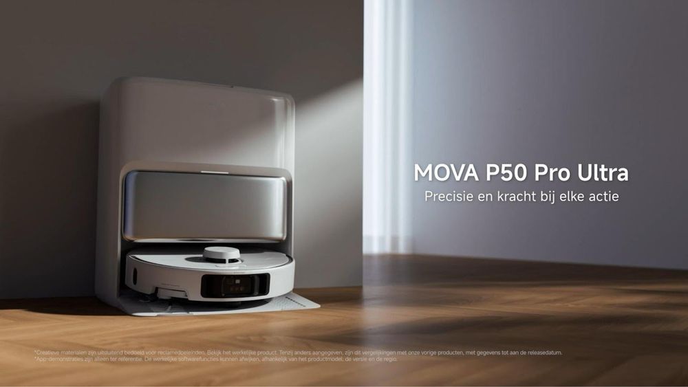 Прахосмукачка робот Mova P50 Pro Ultra