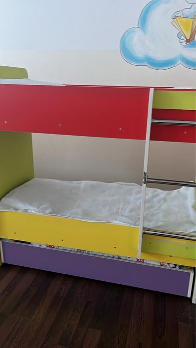Двухярусные детские кровати