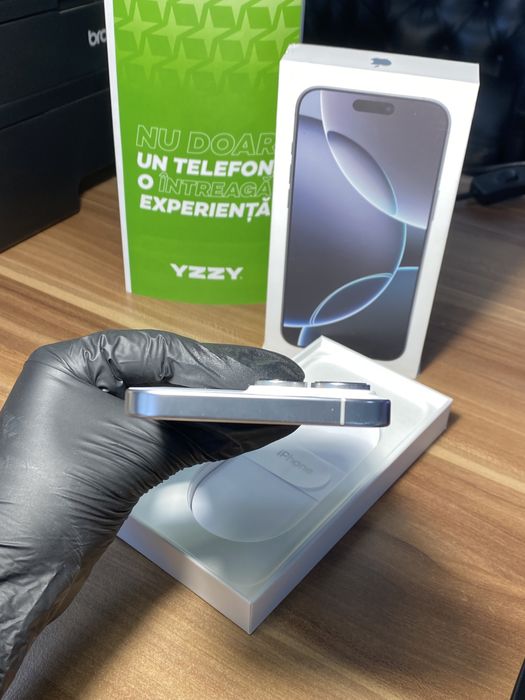 iPhone 16 Pro Max • 256 GB • White Titanium