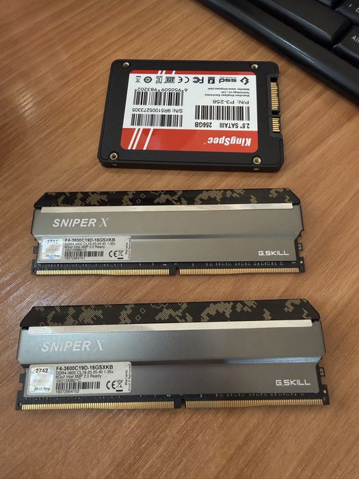 ОЗУ G.Skill sniper x, 16 Gb (2x8Gb)
